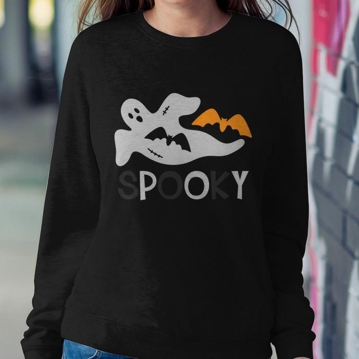 Spooky Ghost Funny Halloween Quote V2 Sweatshirt Gifts for Her