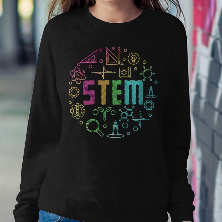 Stem Science Technology Engineering Math Teacher Gifts Sweatshirt Gifts for Her