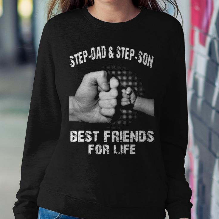 Step-Dad & Step-Son - Best Friends Sweatshirt Gifts for Her
