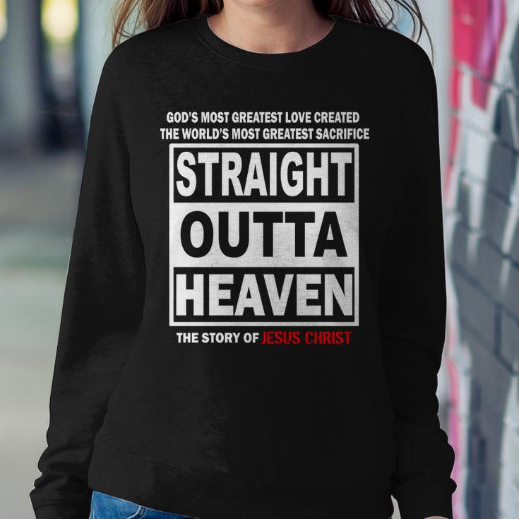 Straight Outta Heaven Sweatshirt Gifts for Her