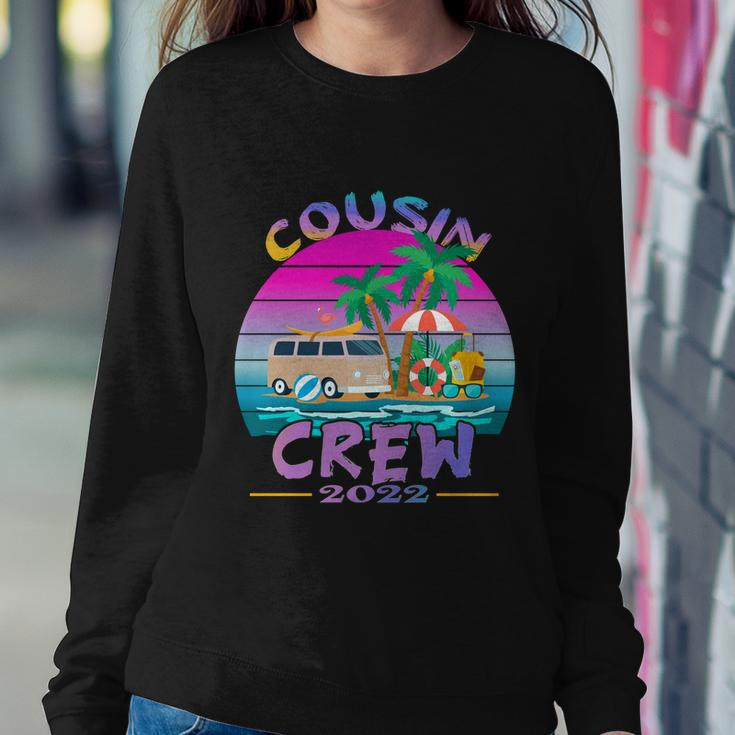 Sunset Cousin Crew Vacation 2022 Beach Cruise Family Reunion Cute Gift Sweatshirt Gifts for Her