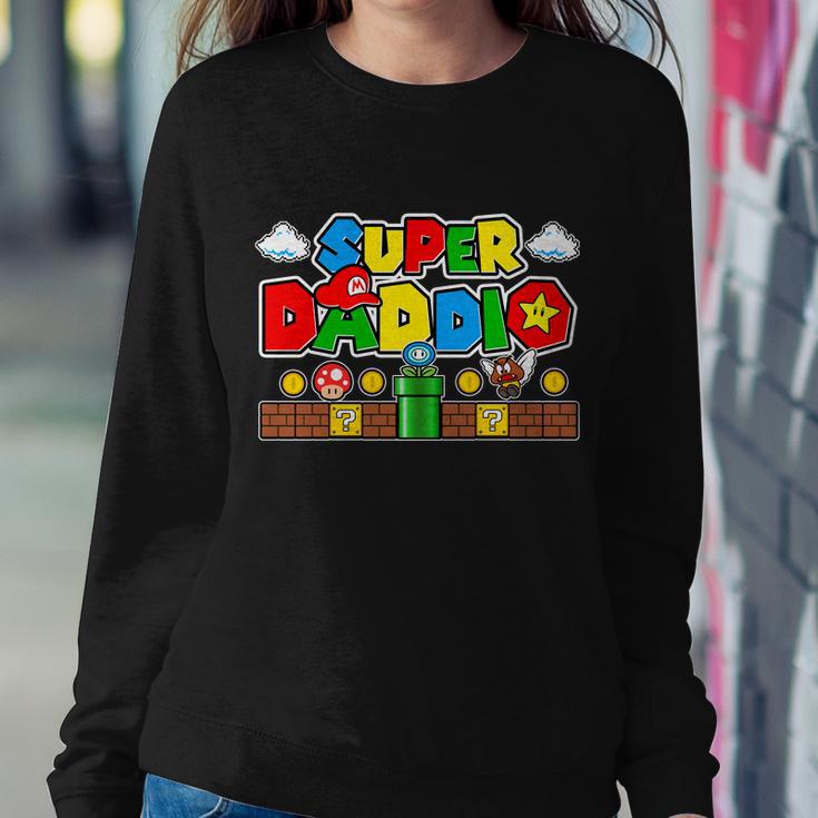 Super Daddio Dad Video Gamer Tshirt Sweatshirt Gifts for Her