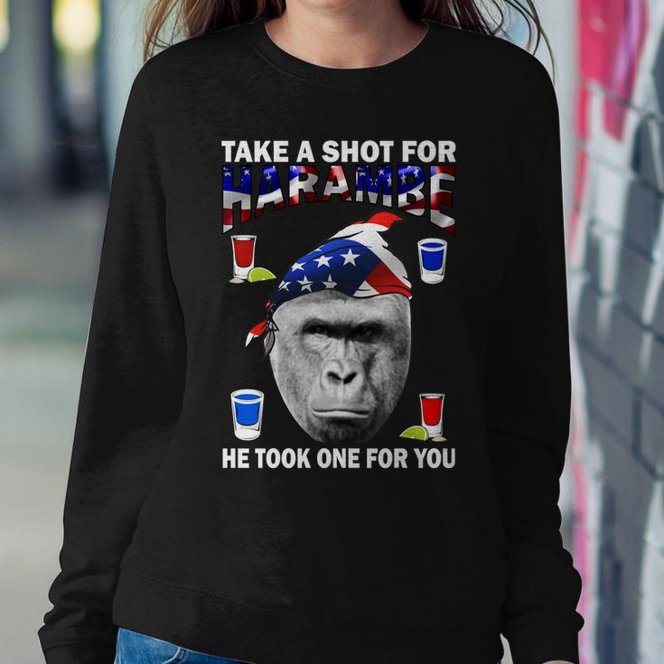Take A Shot For Harambe Tshirt Sweatshirt Gifts for Her