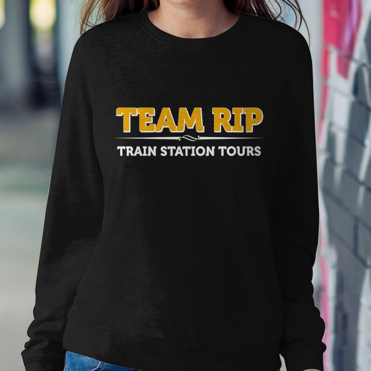 Team Rip Train Station Tours Yellowstone Sweatshirt Gifts for Her