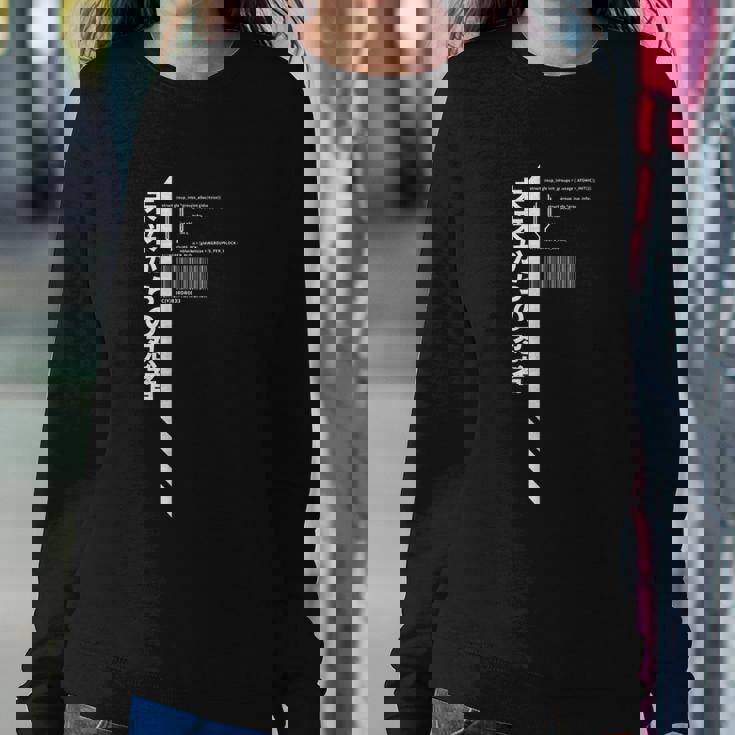 Techwear Goth Ninja Hidden Code Sweatshirt Gifts for Her