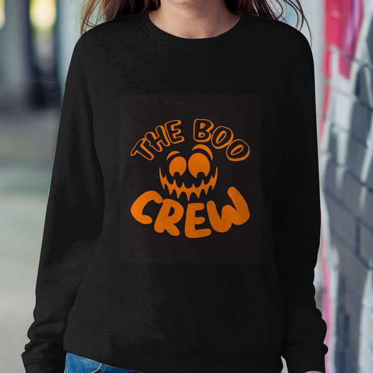 The Boo Crew Funny Halloween Quote Sweatshirt Gifts for Her
