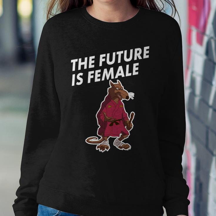 The Future Is Female Funny Splinter Meme Sweatshirt Gifts for Her