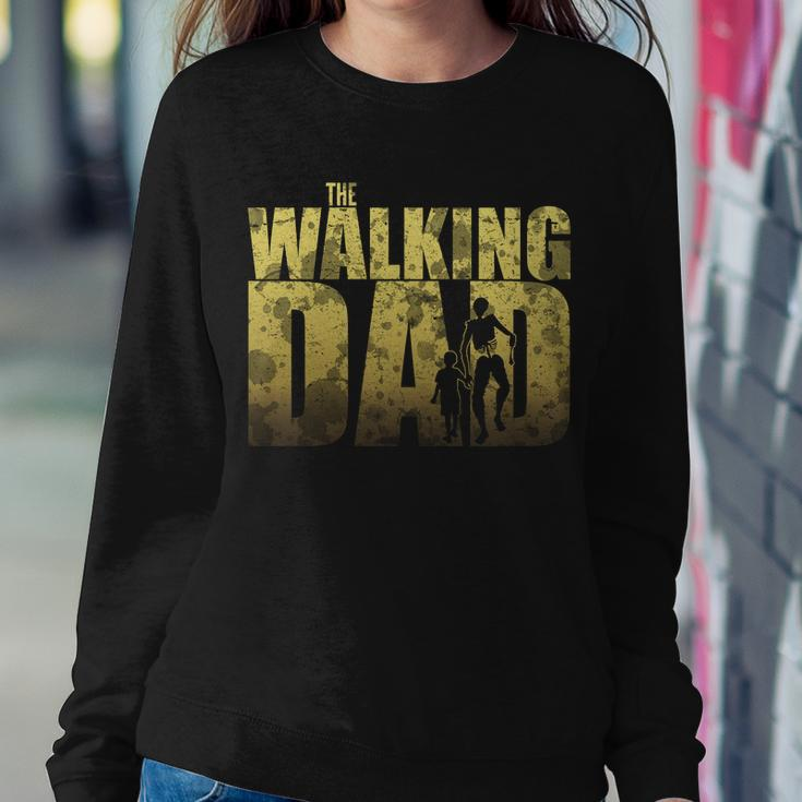 The Walking Dad Gold Logo Tshirt Sweatshirt Gifts for Her