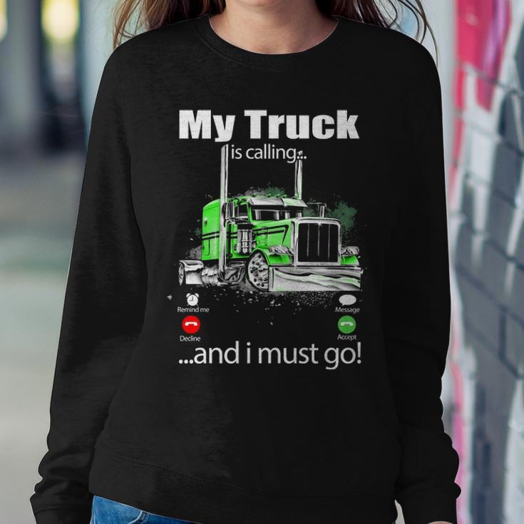 Trucker Lover Sweatshirt Gifts for Her