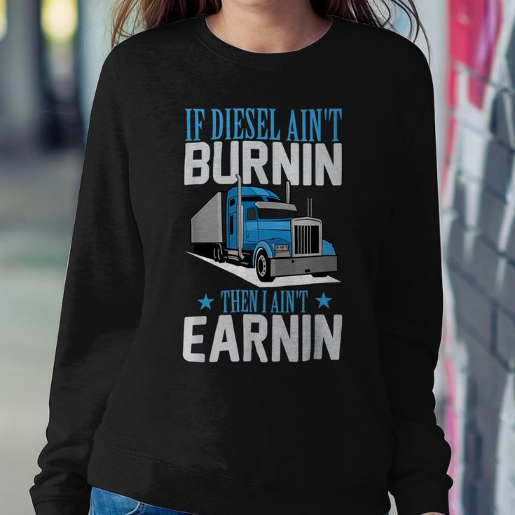 Trucker Truck Driver Funny S Trucker Semitrailer Truck Sweatshirt Gifts for Her