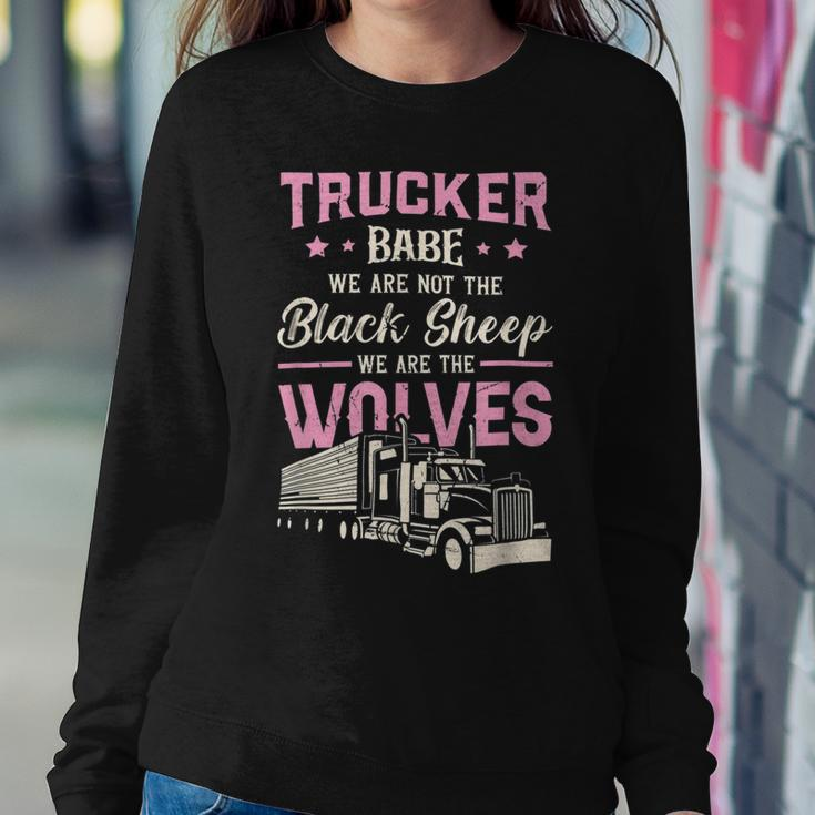 Trucker Trucker Accessories For Truck Driver Motor Lover Trucker_ V17 Sweatshirt Gifts for Her