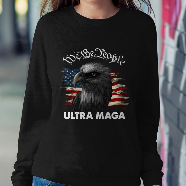 Ultra Maga American Flag We The People Eagle Tshirt Sweatshirt Gifts for Her