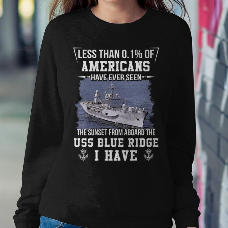 Uss Blue Ridge Lcc 19 Sunset Sweatshirt Gifts for Her