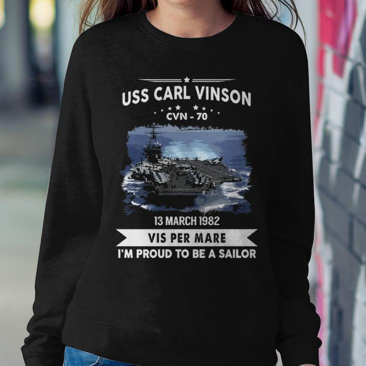 Uss Carl Vinson Cvn V3 Sweatshirt Gifts for Her