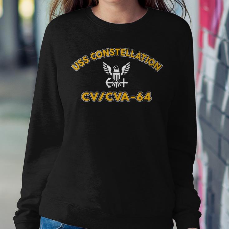 Uss Constellation Cv 64 Cva V2 Sweatshirt Gifts for Her