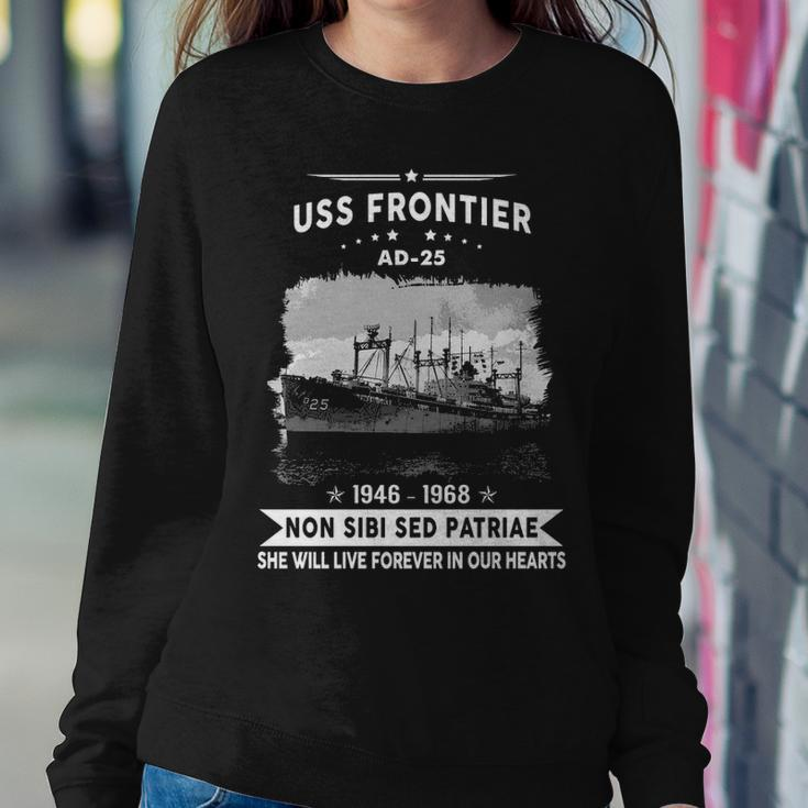 Uss Frontier Ad Sweatshirt Gifts for Her