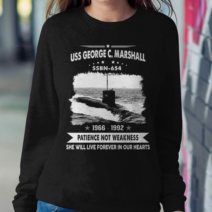 Uss George C Marshall Ssbn Sweatshirt Gifts for Her