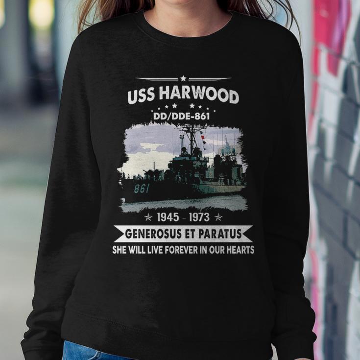 Uss Harwood Dd Sweatshirt Gifts for Her