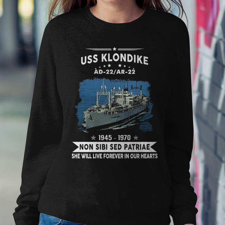 Uss Klondike Ar 22 Ad Sweatshirt Gifts for Her