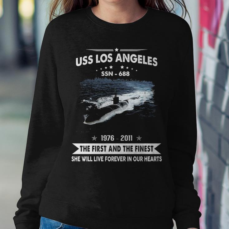 Uss Los Angeles Ssn Sweatshirt Gifts for Her