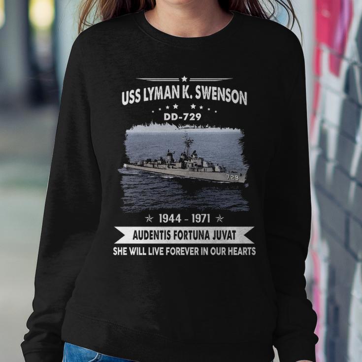 Uss Lyman K Swenson Dd V2 Sweatshirt Gifts for Her