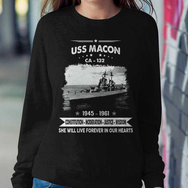 Uss Macon Ca Sweatshirt Gifts for Her