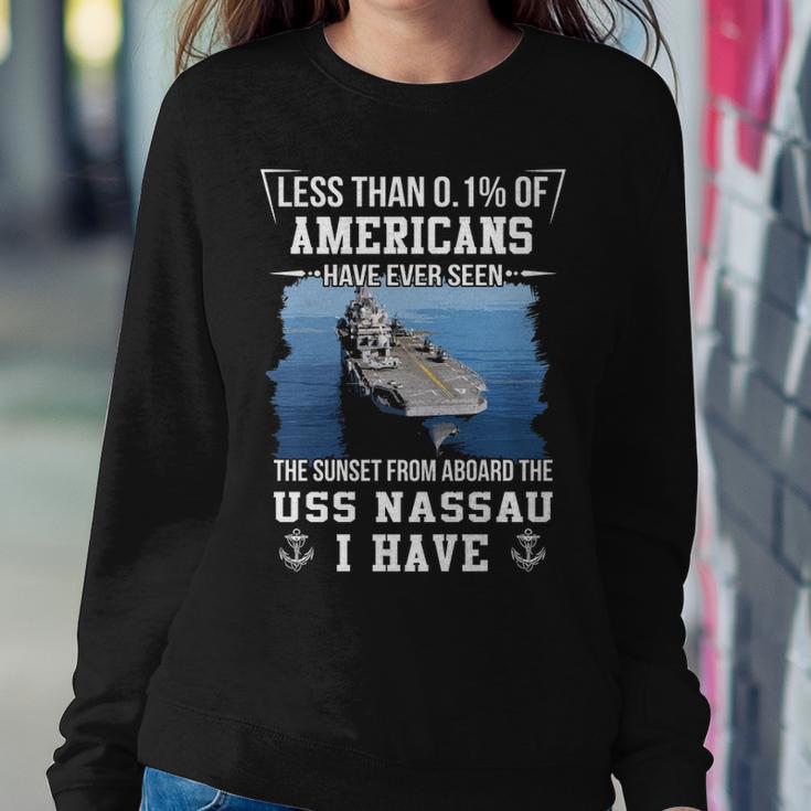 Uss Nassau Lha 4 Sunset Sweatshirt Gifts for Her