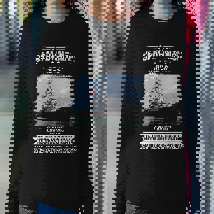Uss Paul Hamilton Ddg V2 Sweatshirt Gifts for Her
