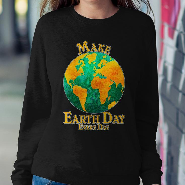 Vintage Make Earth Day Every Day Tshirt V2 Sweatshirt Gifts for Her