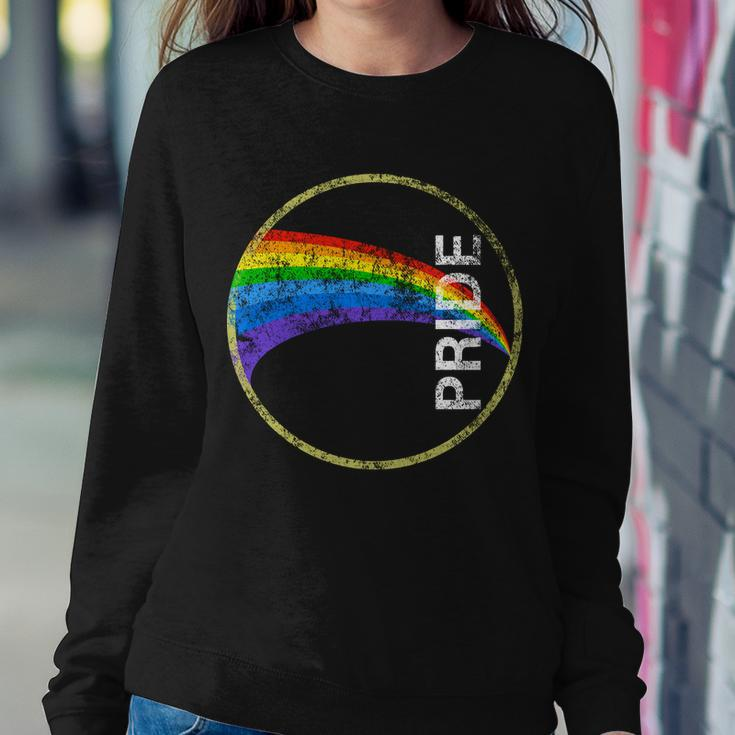 Vintage Rainbow Gay Pride Sweatshirt Gifts for Her