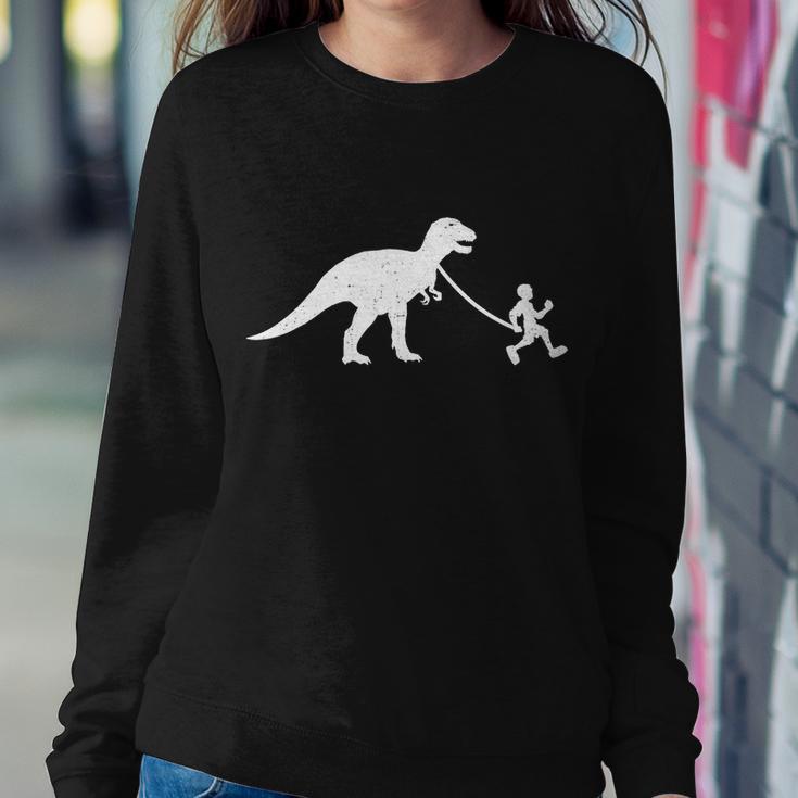 Walking My Trex Sweatshirt Gifts for Her