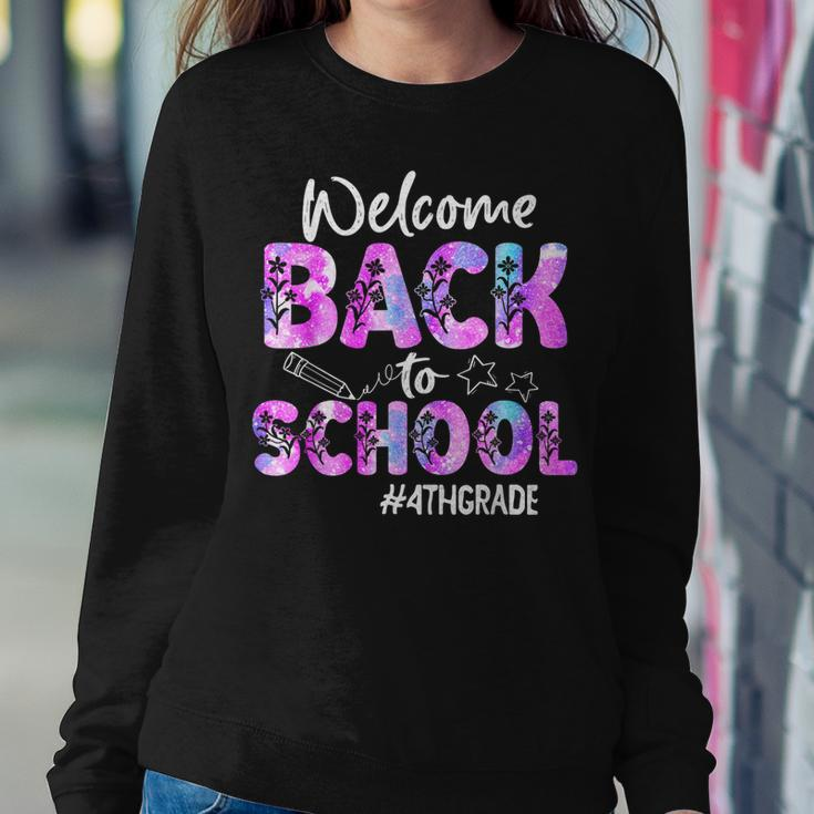 Welcome Back To School 4Th Grade Back To School Sweatshirt Gifts for Her