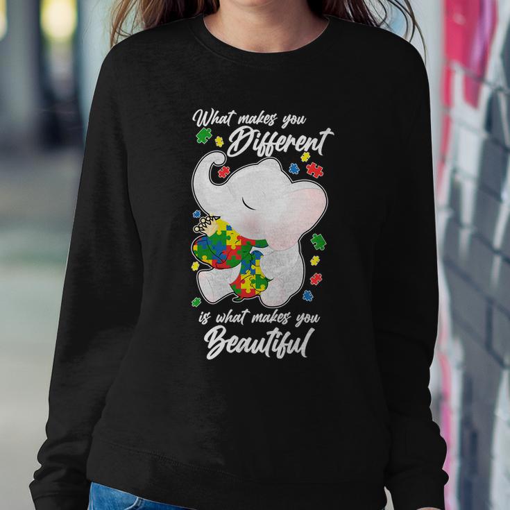 What Makes You Different Is What Makes You Beautiful Autism Tshirt Sweatshirt Gifts for Her