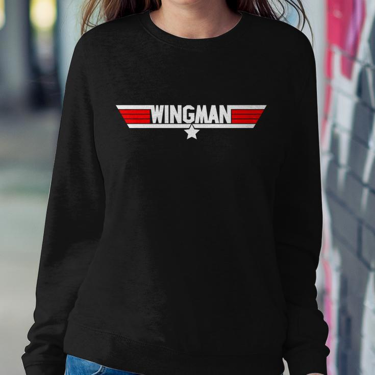 Wingman Logo Sweatshirt Gifts for Her