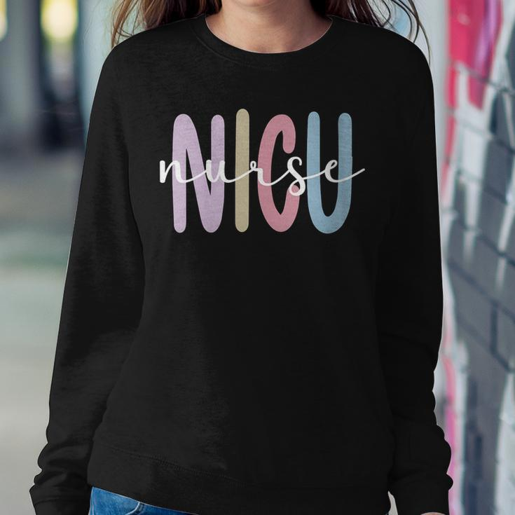 Womens Nicu Nurse Appreciation Neonatal Intensive Care Unit Sweatshirt Gifts for Her
