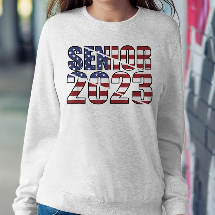 Class Of 2023 Usa Senior 2023 American Flag Sweatshirt Gifts for Her
