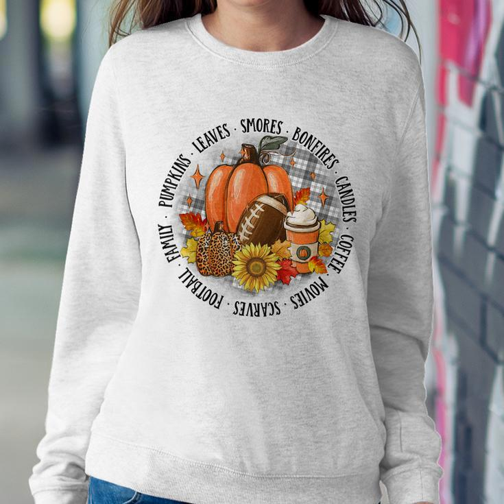 Cute Halloween Autumn Season Vibes For Autumn Lovers Sweatshirt Gifts for Her