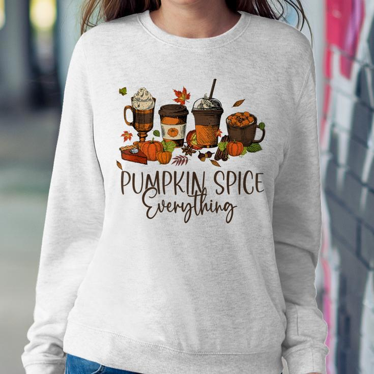 Halloween Pumpkin Spice Everything Thanksgiving V2 Sweatshirt Gifts for Her