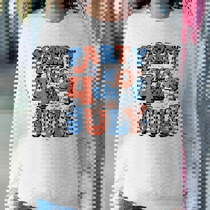 Party In The Usa Fourth Of July 4Th Of July Vintage Sweatshirt Gifts for Her