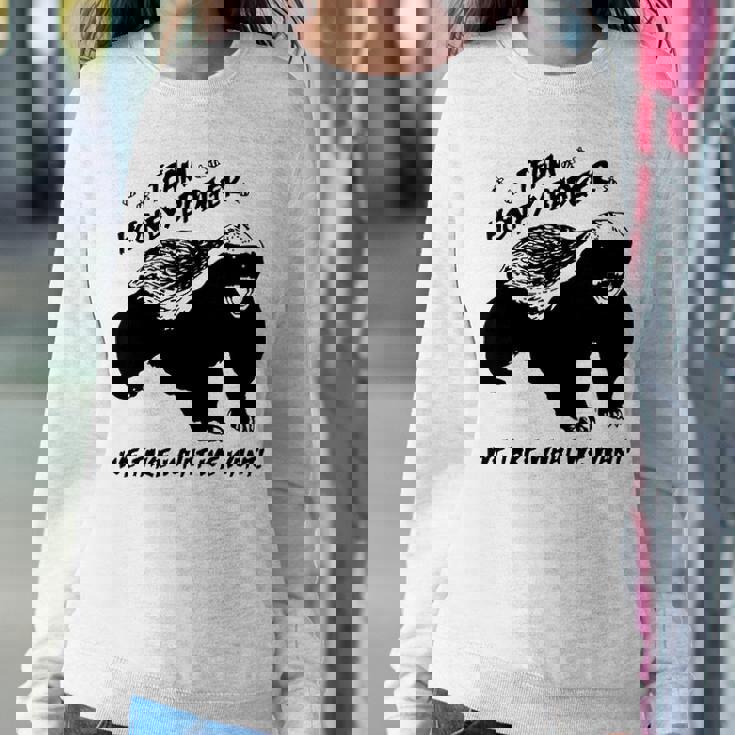 Team Honey Badger V3 Sweatshirt Gifts for Her