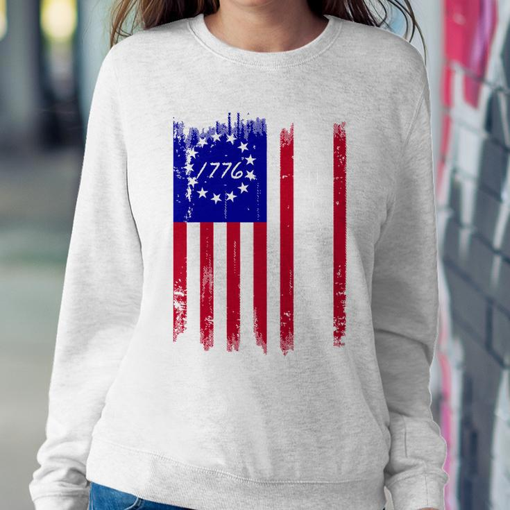 Ultra Maga Betsy Ross Usa Flag Trump 2024 Anti Biden Sweatshirt Gifts for Her