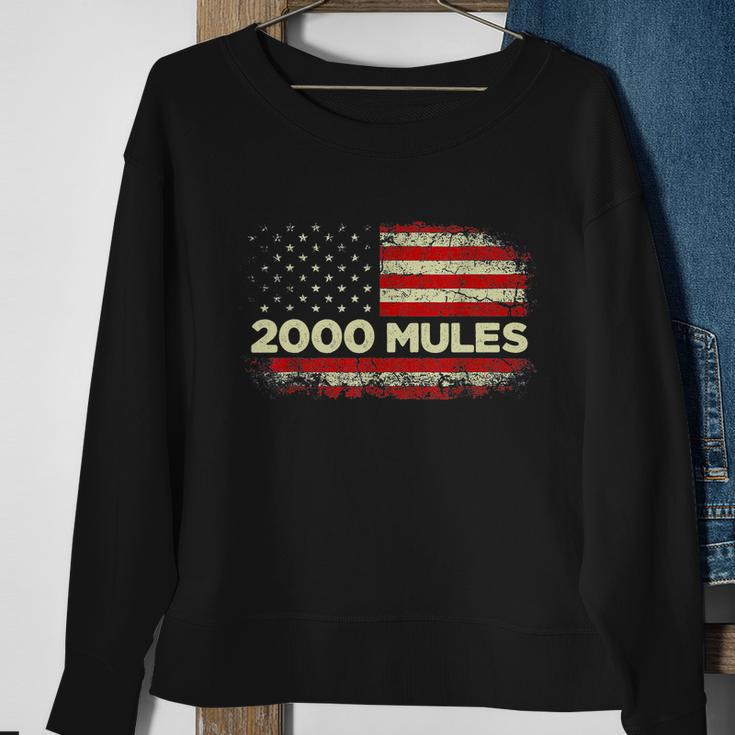 2000 Mules Pro Trump 2024 Tshirt Sweatshirt Gifts for Old Women