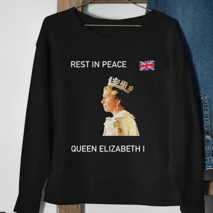 Rest In Peace Queen Elizabeth II Rip 1926-2022  Men Women Sweatshirt Graphic Print Unisex