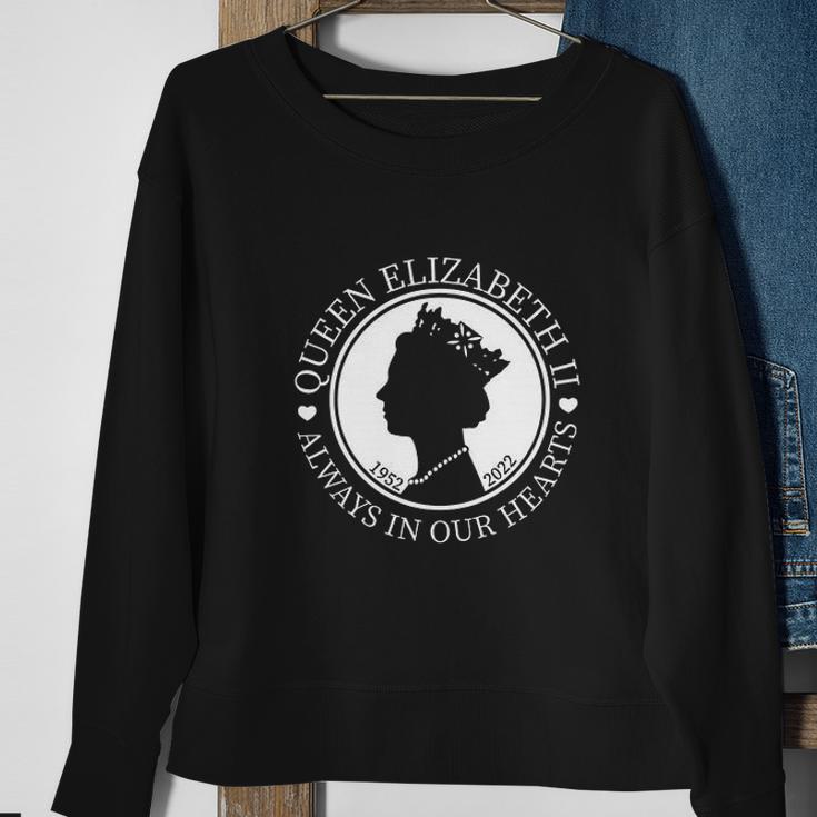 Always In Our Heart RIP Queen Elizabeth  Men Women Sweatshirt Graphic Print Unisex