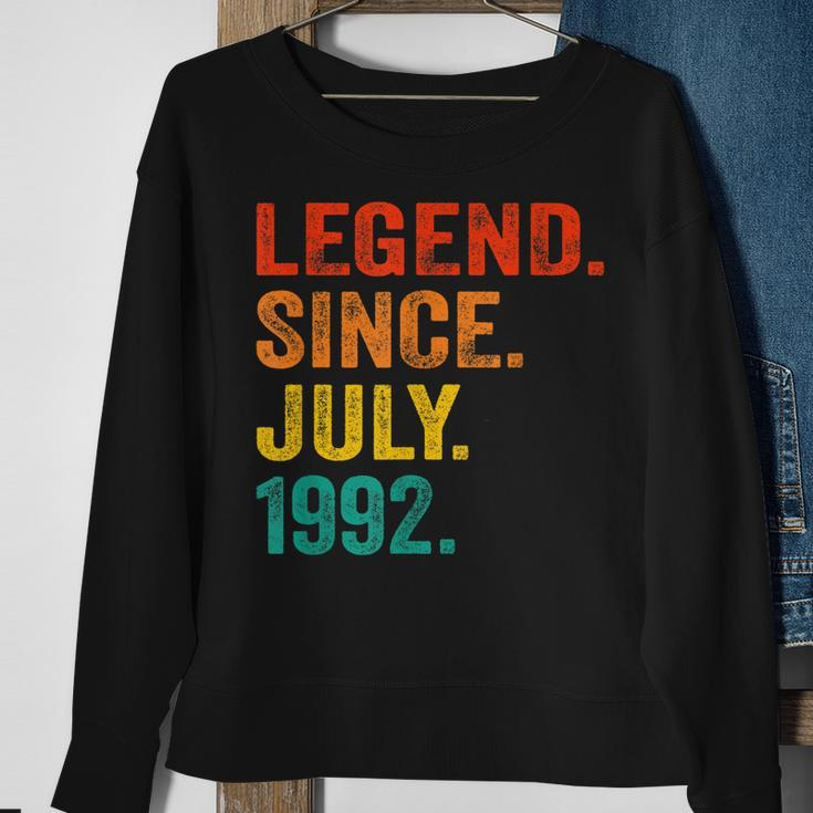 30Th Birthday Legend Since July 1992 30 Years Old Vintage Sweatshirt Gifts for Old Women