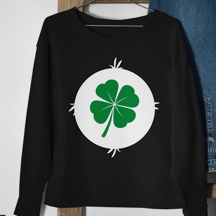 4 Leaf Clover Bear Halloween Costume Sweatshirt Gifts for Old Women