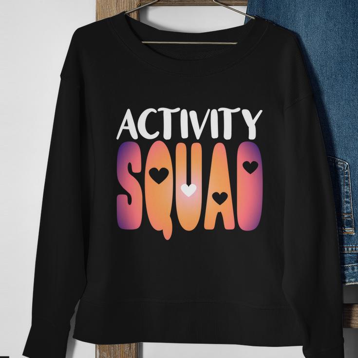 Activity Squad Activity Director Activity Assistant Gift V2 Sweatshirt Gifts for Old Women