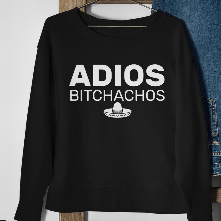 Adios Bitchachos Funny Sombrero Cinco De Mayo Tshirt Sweatshirt Gifts for Old Women