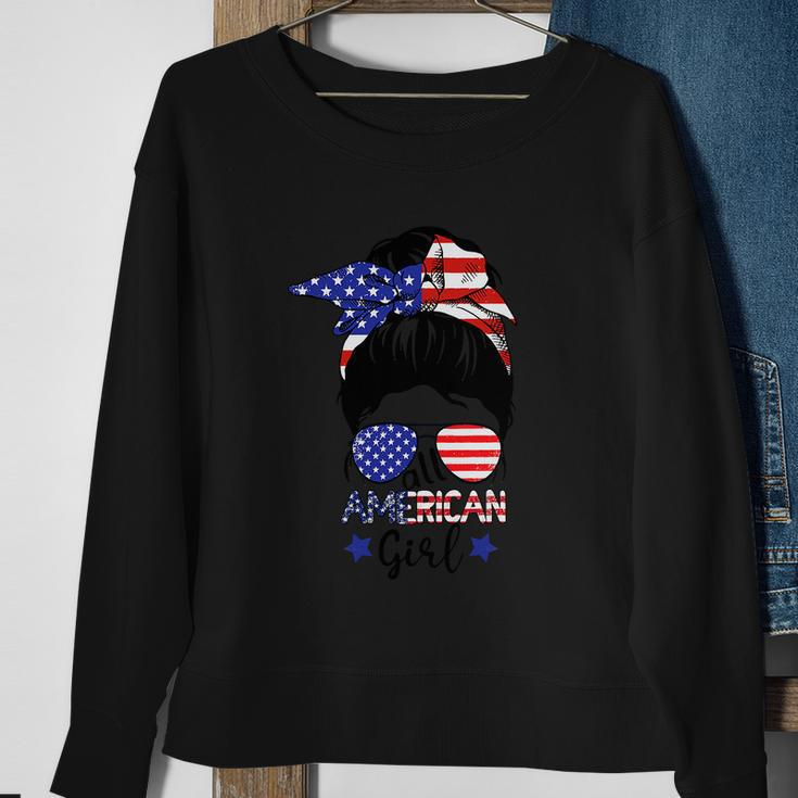 American Girl 4Th Of July V2 Sweatshirt Gifts for Old Women