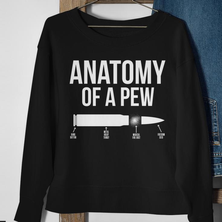 Anatomy Of A Pew Funny Bullet Pro Guns Tshirt Sweatshirt Gifts for Old Women